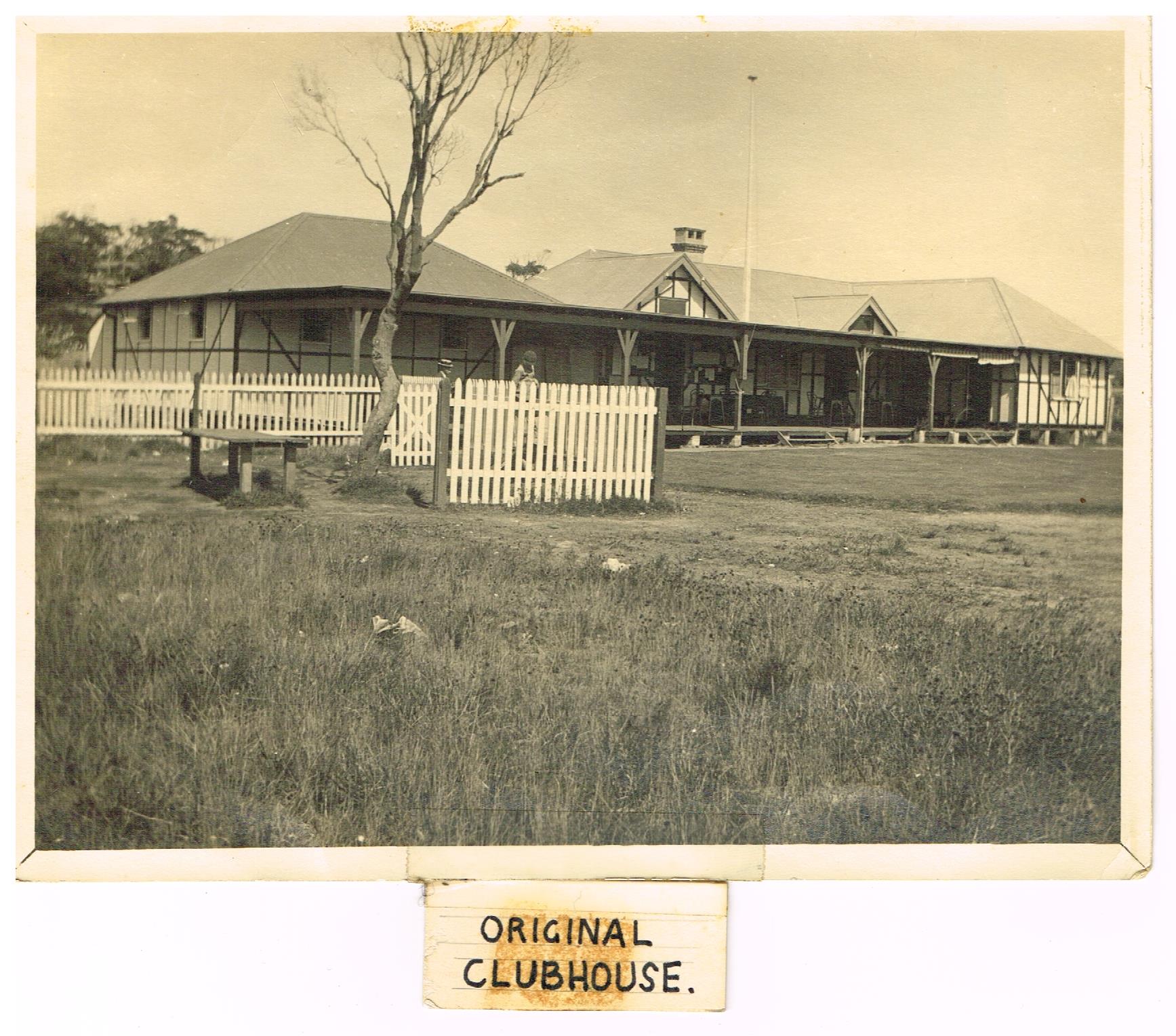 Manly Golf Club Original Clubhouse 1907