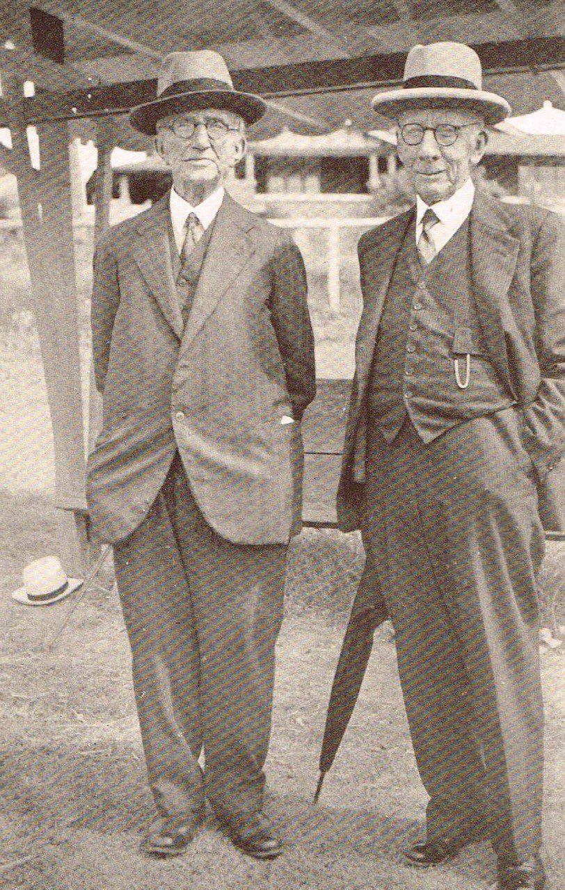 CFW lloyd & GJ Wilsonson at Manly Golf Club