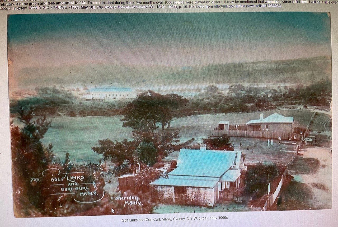 Manly Golf Club circa 1900's