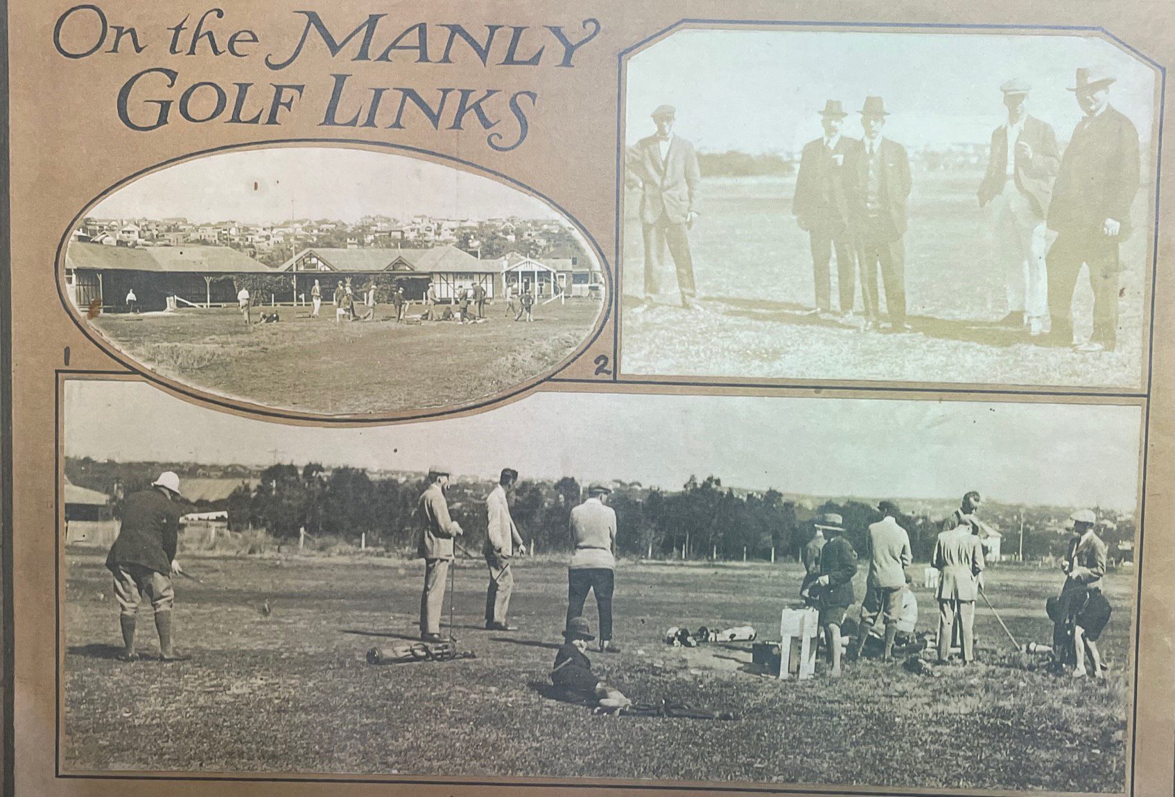On The Manly Golf Links