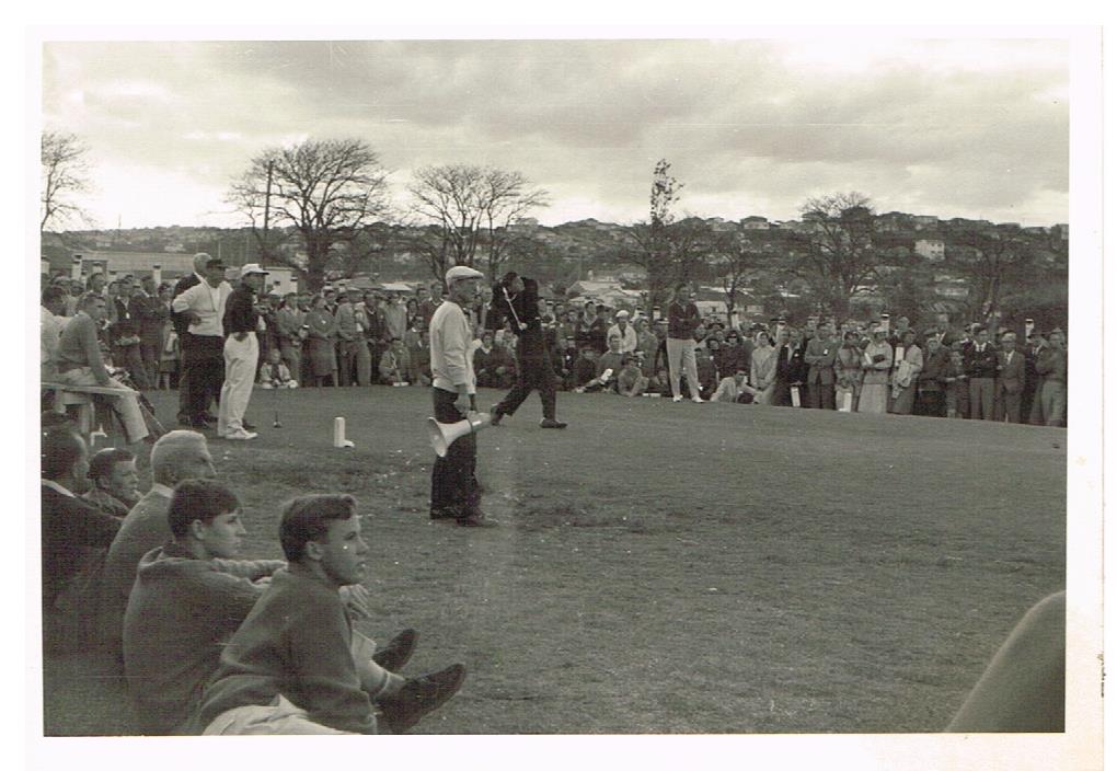 Manly Golf Club 1968 exhibition match 9